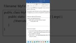 #introduction to #java|| Java crash course|| 01