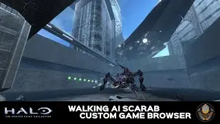 Moving AI Scarab! - Halo MCC | Custom Game Browser