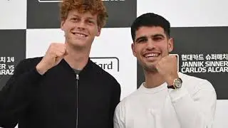 🏓アルカラス vs シナー、今季初対戦は&ldquo;卓球ラリー&rdquo;⁉🔥