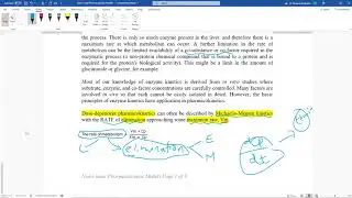 Non Linear Pharmacokinetics Part I