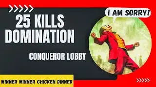 25+ kills| 10 Solo finishes|Conqueror lobby| NonToxic Gaming #bgmi #bmoc #mortal #joker #live #india