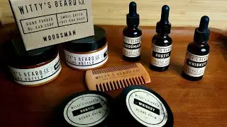WITTY'S BEARD COMPANY PRODUCT REVIEWS! @wittysbeardco6316 #beard #review #beardbalm #beardoils