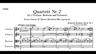 Brahms - String Quartet No. 2 in A Minor, Op. 51 No. 2