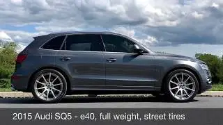 Audi SQ5 track day - 11.340 @ 120.63 mph (10/13/2019)