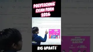D.Pharm Polytechnic Exam Form Released 2026 | Apply Online | Last Date & Fees