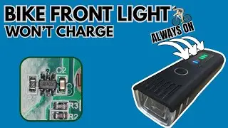 Trying to Fix a FAULTY LED Front Bike Light ... And NO, It Is NOT a Battery Issue