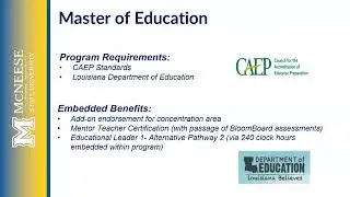 Advance your Career in Education