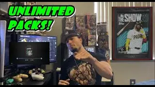 How To Get UNLIMITED Packs & XP In MLB The Show 21!! (100 Packs A Day!)