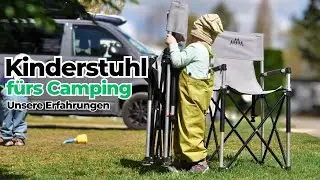 Camping Kinderstuhl / Hochstuhl im Test | Lohnt sich der Kauf f&uuml;r Familien? | Frischluft Familie