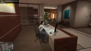 GTA - All CEO Office Interiors, Female Assistant in full detail.