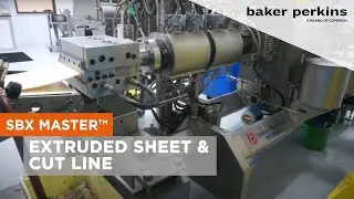 Extruded Sheet & Cut Line for Snack Food Products