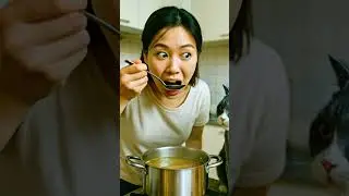 IndigoCat Adds Too Much Salt 🧂#salt #soup