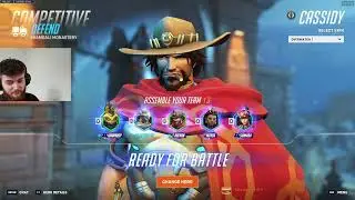 DAFRAN TRACER + CASSIDY OVERWATCH 2 SEASON 16 TOP 500 GAMEPLAY
