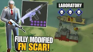 I CLEARED LABORATORY WITH THESE FULLY MODIFIED FN SCAR EASILY! - Last Day on Earth: Survival
