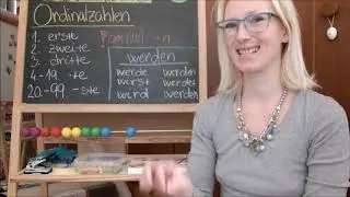 9. třída Německý jazyk - Ordinalzahlen, werden