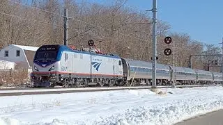 FIRST REVENUE RUN OF AMTRAK'S ACS-64 CITIES SPRINTER