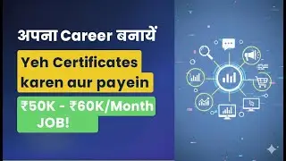 Top 5 Courses for a ₹50k-60k Salary Job in India (2025)