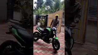 #dominar400//new style exhaust sound 👁️👂 dominar 400 exhaus all new status WhatsApp #yuotubeshorts