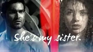 Teen Wolf - Derek and Cora. She's my sister.