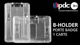 B-Holder // Porte-badge 1 carte - PDC BIG