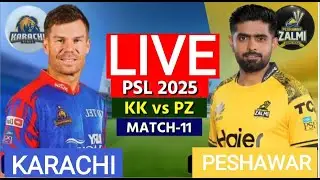 🔴 Live : Peshawar Zalmi vs Karachi Kings PSL Match 27th | Pz vs Kk Today Live Watch 2025 | score