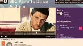 Intervista con Danny Howard in occasione della posizione N. 1 su BBC Radio 1 Dance Chart