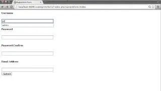 CodeIgniter Form Repopulating