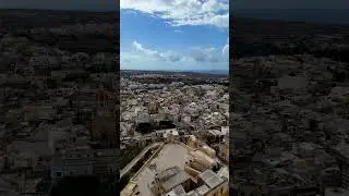 Majestic Views of Gozo Citadelle 🇲🇹 | Malta&rsquo;s Timeless Fortress in 4K #4kdrone #travel