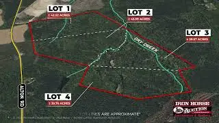 Map Animation For Land Listings and Auctions - Geolayers & After Effects -  Real Estate Promo