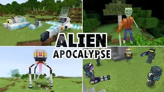 Alien Apocalypse Add-on for Minecraft PE 1.21+