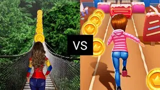 Subway Princess Runner VS Jungle Princess Run | Android/iOS Gameplay HD