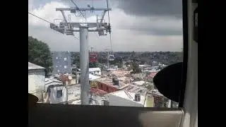 Cable car trip over the roofs of Santo Domingo