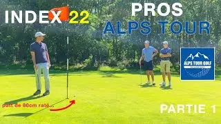 Je joue avec 2 joueurs pro de l'Alps Tour ! (Sebastien Gandon)