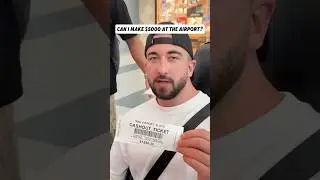 200 долларов превратились в 5000 долларов, прежде чем я сяду на рейс??👀 #казино #азартные игры #б...