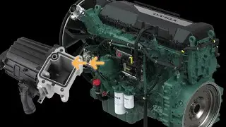 Диагностика и ремонт проблемы с давлением в системе картера двигателя Volvo D13 (код ошибки P04DB...