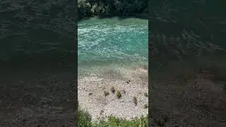 Lady and River - Neretva Mostar Bosnia
