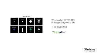 Welch Allyn 97200 MBI Prestige Diagnostic Set SKU 97200 MBI