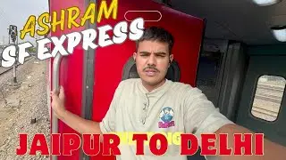Ashram Express 2nd AC Journey | Jaipur To Delhi #indianrailways #journey