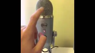 TOUCHING A MICROPHONE!