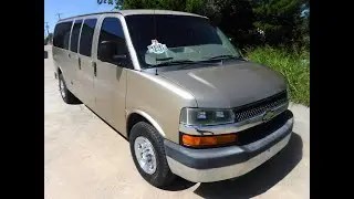 2011 Chevy Express LT Extended! 15!Passenger! 1 OWNER! 80K Miles! Clean!!