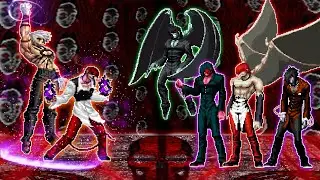 Orochi Iori AV VS Element Team | .M.U.G.E.N.