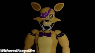 [FNAF/SFM] Spring foxy with Foxy ucn voice line