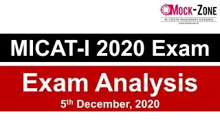 MICAT-I 2020 Exam Analysis || Paper Pattern, Cutoffs and Important Topics || Must Watch