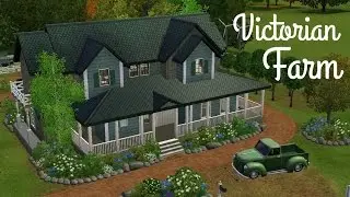 Sims 3 House Building - Victorian Farm