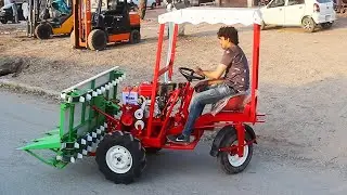 The Amazing Making Process Of Mini Combine Harvester Machine | How Amazingly Manufacturing