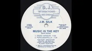 (B1) J.M. Silk &ndash; Music Is The Key (D.J. International Records &ndash; D-248) - 1985