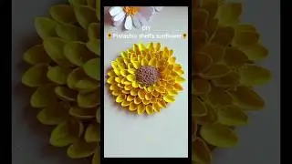 Pistachio Shell's Sunflower🌻|| DIY Home Decor #diy #shortviral #tutorial #art #viral