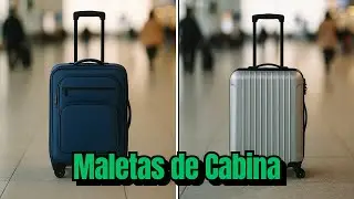🔥 Las 5 mejores MALETAS PARA CABINAS DE AVI&Oacute;N BARATAS de Amazon [2025] Medidas, Ruedas
