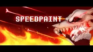 Underfell- Sans [SPEEDPAINT]