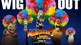 Madagascar 3 - Afro Circus - I like to move it - Chipmunk Version